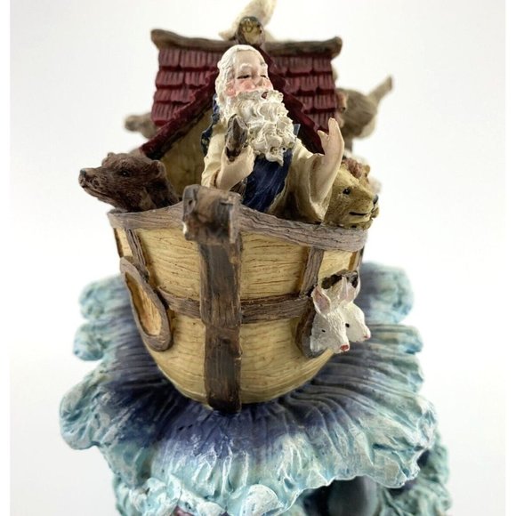 Classic Treasures Musical Noah's Ark Sculpture. Tune is: "Climb Every Mountain". - Picture 7 of 15